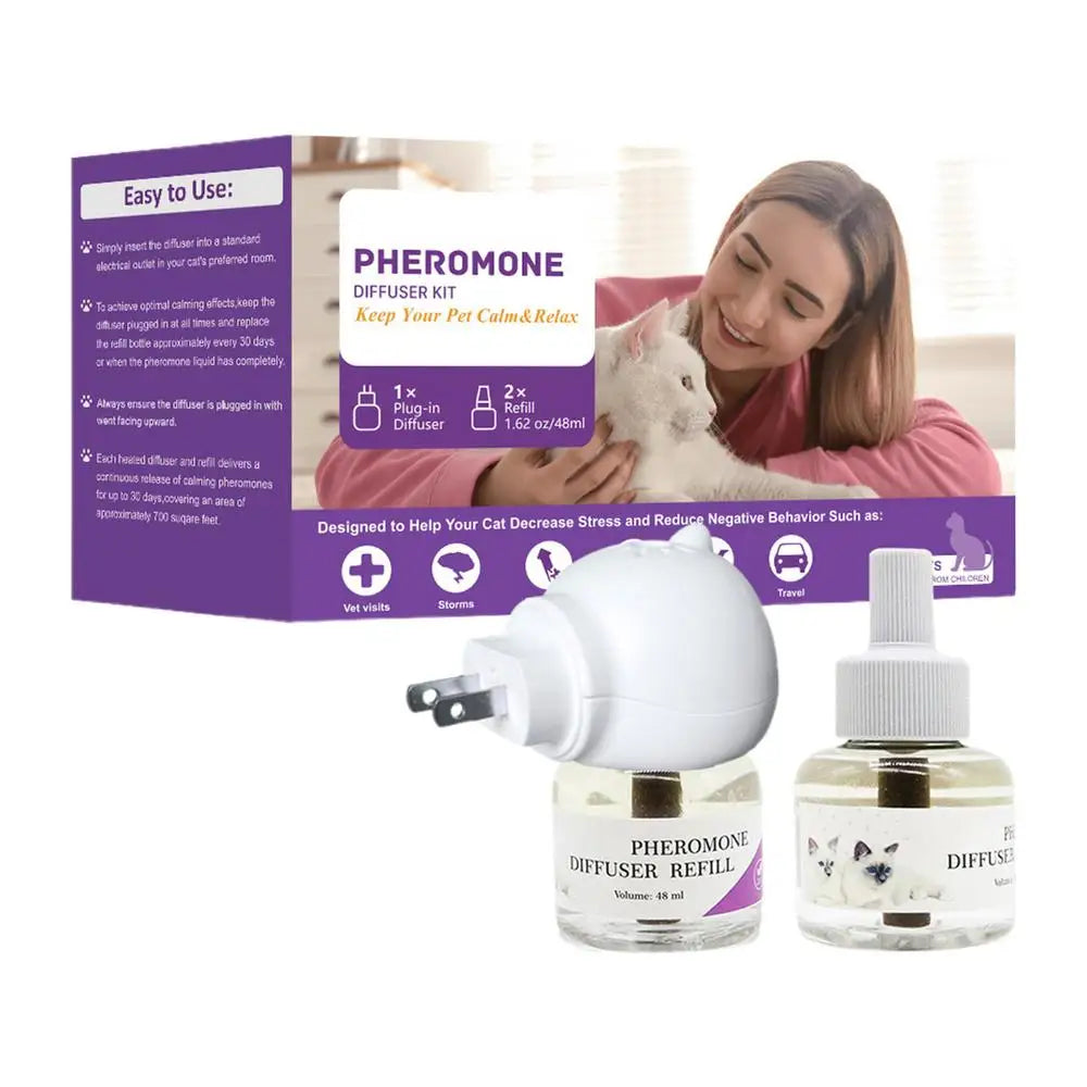 CalmPet Natural Cat Pheromone Diffuser